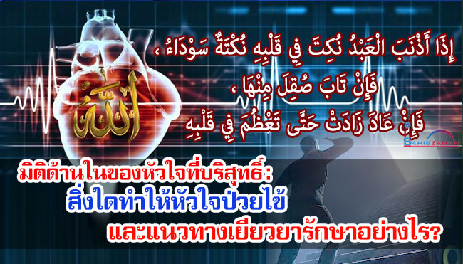 มิติด้านในของหัวใจที่บริสุทธิ์ : สิ่งใดทำให้หัวใจป่วยไข้ และแนวทางเยียวยารักษาอย่างไร?